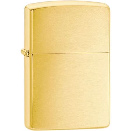 Zippo 10780 Zippo Lighter With Brushed Brass Body 3 Zippo 10780 Zippo Lighter With Brushed Brass Body