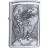 Zippo 14231 Harley Davidson Zippo Lighter With Brushed Chrome Finish