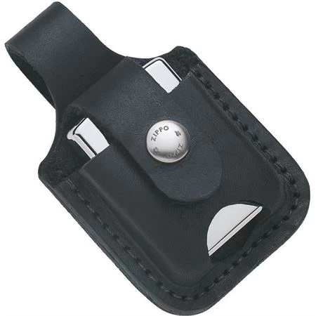 Zippo 17012 Lighter Pouch Black Leather With Wind Resistant Lighting 3 Zippo 17012 Lighter Pouch Black Leather With Wind Resistant Lighting