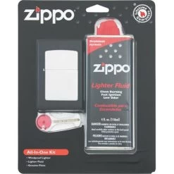 Zippo 19305 ORMD All-In-One Kit With Chrome Finish Lighter