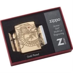 Zippo 11797 Armor Asian Dragon Lighter With High Polish Gold Plate Construction 7 Zippo 11797 Armor Asian Dragon Lighter With High Polish Gold Plate Construction -Sale Online Zippo 128330