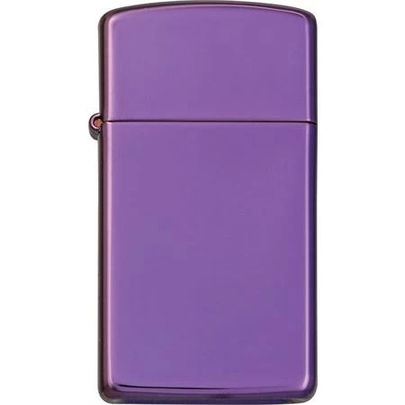 Zippo 28124 Slim Design Abyss Lighter With Polished Purple Finish 3 Zippo 28124 Slim Design Abyss Lighter With Polished Purple Finish