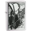 Zippo 24879 Resting Cowboy Zippo Lighter With High Polish Chrome Finish -Sale Online Zippo 144088 144117