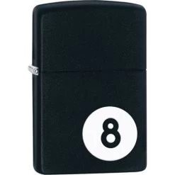 Zippo 28432 8-Ball With Black Matte Finish