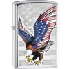 Zippo 28449 Eagle Flag With High Polish Chrome Finish 2 Zippo 28449 Eagle Flag With High Polish Chrome Finish -Sale Online Zippo 158203 158232