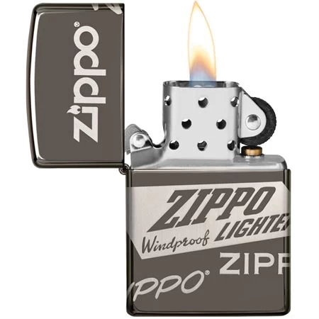 Zippo 11451 Zippo Logo Lighter 4 Zippo 11451 Zippo Logo Lighter - Image 2