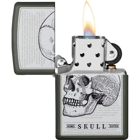 Zippo 70431 Skull Lighter 4 Zippo 70431 Skull Lighter - Image 2