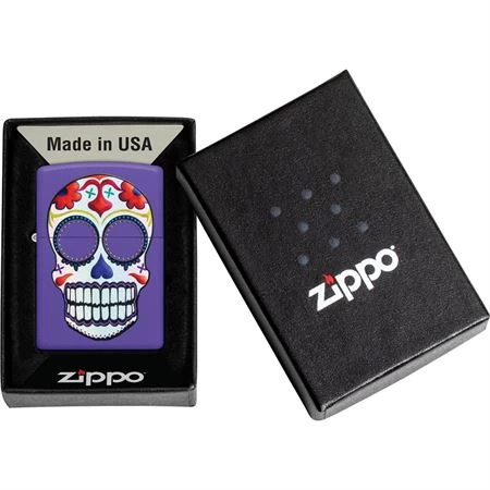 Zippo 23698 Sugar Skull Lighter 5 Zippo 23698 Sugar Skull Lighter - Image 3