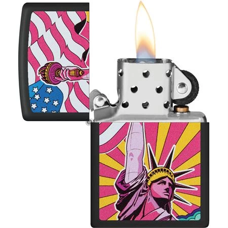 Zippo 71867 Lady Liberty Design 4 Zippo 71867 Lady Liberty Design - Image 2