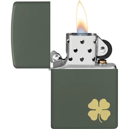 Zippo 71878 Four Leaf Clover Lighter 4 Zippo 71878 Four Leaf Clover Lighter - Image 2