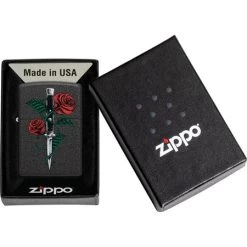 Zippo 71861 Rose Dagger Tattoo Lighter -Sale Online Zippo 172691