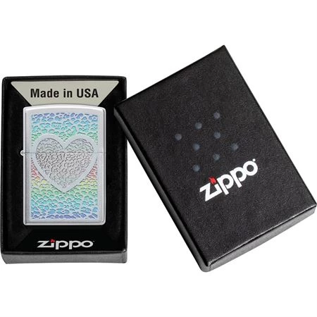 Zippo 71863 Heart Design Lighter 5 Zippo 71863 Heart Design Lighter - Image 3