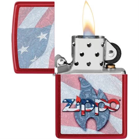 Zippo 71864 Flag Lighter 4 Zippo 71864 Flag Lighter - Image 2