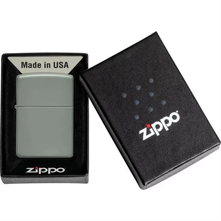 Zippo 72080 Classic Lighter Sage 5 Zippo 72080 Classic Lighter Sage - Image 3