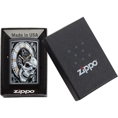 Zippo 08846 Skull Clock Design Lighter 5 Zippo 08846 Skull Clock Design Lighter - Image 3