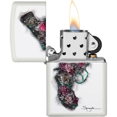 Zippo 09211 Spazuk Flower Pistol Lighter 4 Zippo 09211 Spazuk Flower Pistol Lighter - Image 2