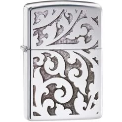 Zippo 28530 Zippo Filigree With High Polish Chrome Finish