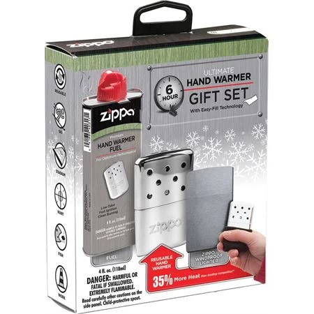 Zippo 40351 Zippo Hand Warmer Ultimate Gift Set Lighter With High Polish Chrome 3 Zippo 40351 Zippo Hand Warmer Ultimate Gift Set Lighter With High Polish Chrome