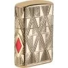Zippo 04939 Luxury Diamond Lighter With High Polish Gold Finish -Sale Online Zippo 225950 225954