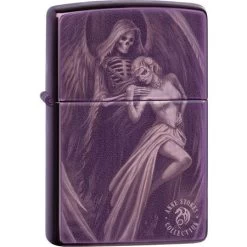Zippo 06111 Anne Stokes Lighter With Purple Finish