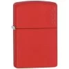 Zippo 11345 Zippo Logo Red Matte Lighter With Red Matte Finish -Sale Online Zippo 225984 225988