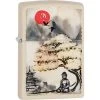 Zippo 08776 1.44 X 2 1/4 Inch Cream Pagoda Bonsai Buddha Lighter