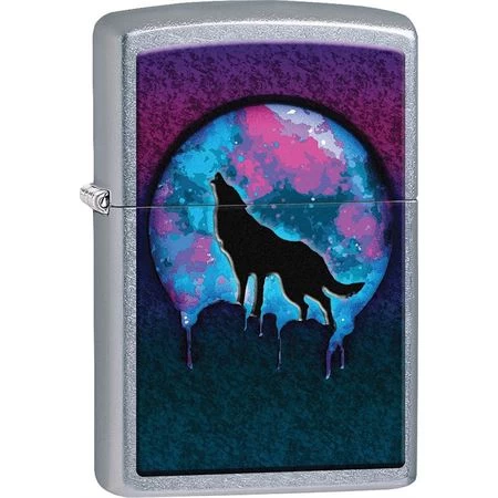 Zippo 15257 Wolf Moon Design 3 Zippo 15257 Wolf Moon Design