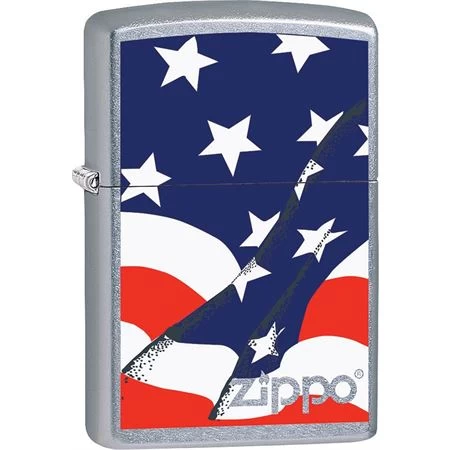Zippo 15305 Wavy Flag Lighter 3 Zippo 15305 Wavy Flag Lighter