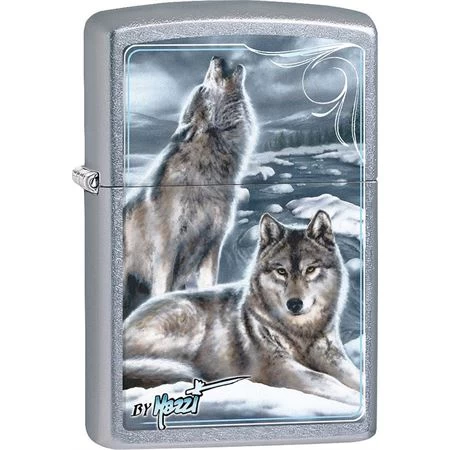 Zippo 15322 Winter Wolf Lighter 3 Zippo 15322 Winter Wolf Lighter
