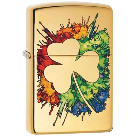 Zippo 14090 Graffiti Clover Lighter 3 Zippo 14090 Graffiti Clover Lighter