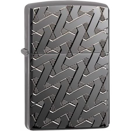 Zippo 14415 Armor Geometric Weave Lighter 3 Zippo 14415 Armor Geometric Weave Lighter