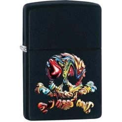 Zippo 14624 Multi Color Skull Lighter