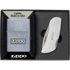 Zippo 17758 Lighter And Knife Set