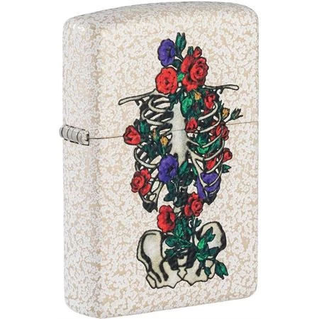 Zippo 16608 Floral Skeleton Lighter 3 Zippo 16608 Floral Skeleton Lighter