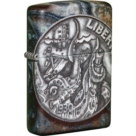 Zippo 19930 Pirate Coin Lighter 3 Zippo 19930 Pirate Coin Lighter