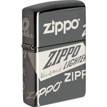 Zippo 11451 Zippo Logo Lighter 3 Zippo 11451 Zippo Logo Lighter