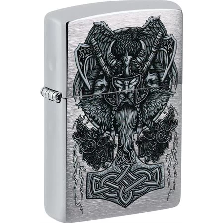 Zippo 71860 Viking Design Lighter 3 Zippo 71860 Viking Design Lighter