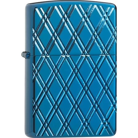 Zippo 10959 Blue Diamonds Lighter 3 Zippo 10959 Blue Diamonds Lighter