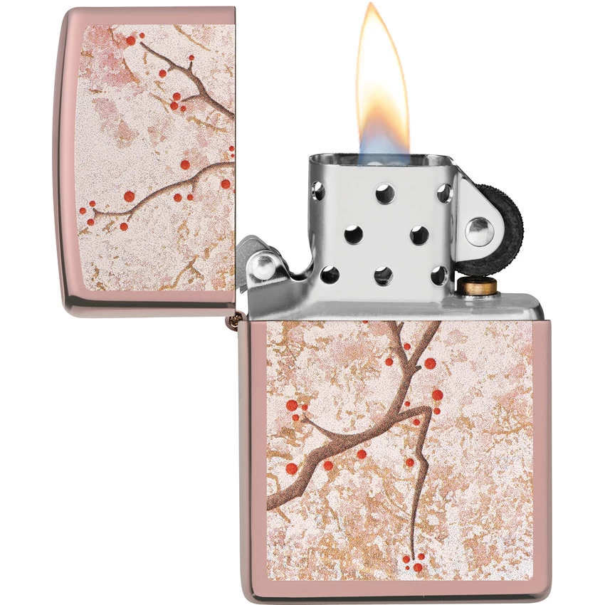Zippo Cherry Blossom Lighter 4 Zippo Cherry Blossom Lighter - Image 2
