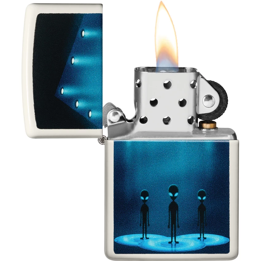 Zippo Aliens Design Lighter 4 Zippo Aliens Design Lighter - Image 2