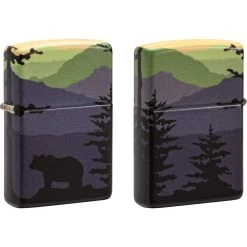 Zippo Bear Landscape Lighter
