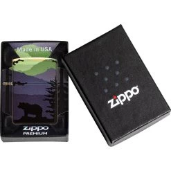 Zippo Bear Landscape Lighter -Sale Online Zippo ZO70150 add 04
