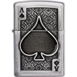 Zippo Ace Of Spades Emblem Lighter