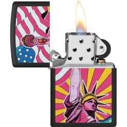 Zippo Lady Liberty Design