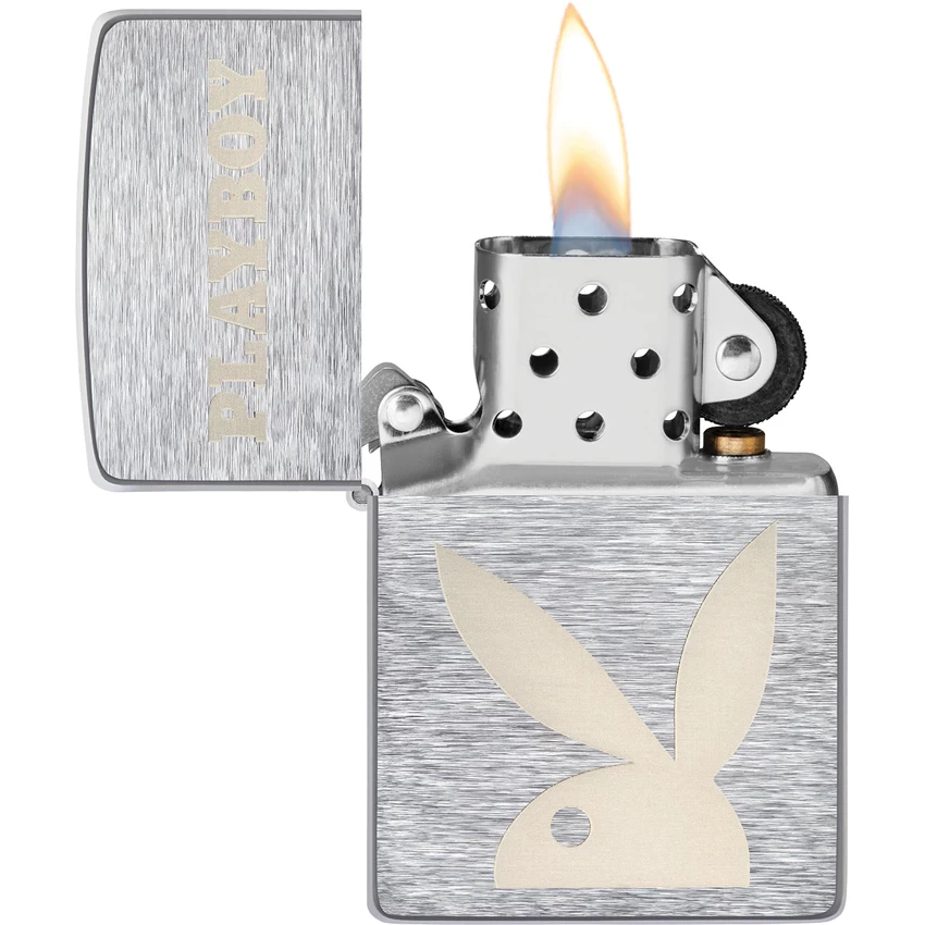 Zippo Playboy Logo Lighter 3 Zippo Playboy Logo Lighter