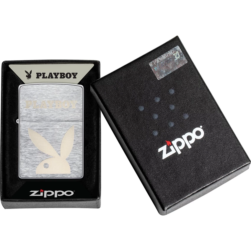 Zippo Playboy Logo Lighter 4 Zippo Playboy Logo Lighter - Image 2