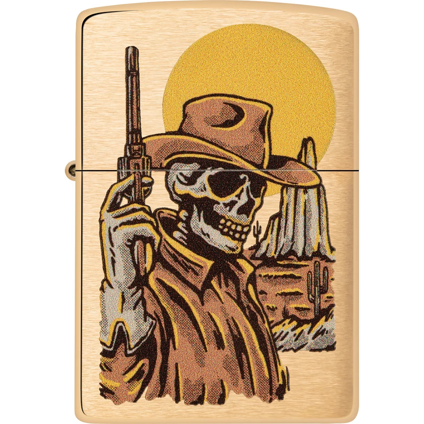 Zippo Cowboy Skull Design Lighter 3 Zippo Cowboy Skull Design Lighter