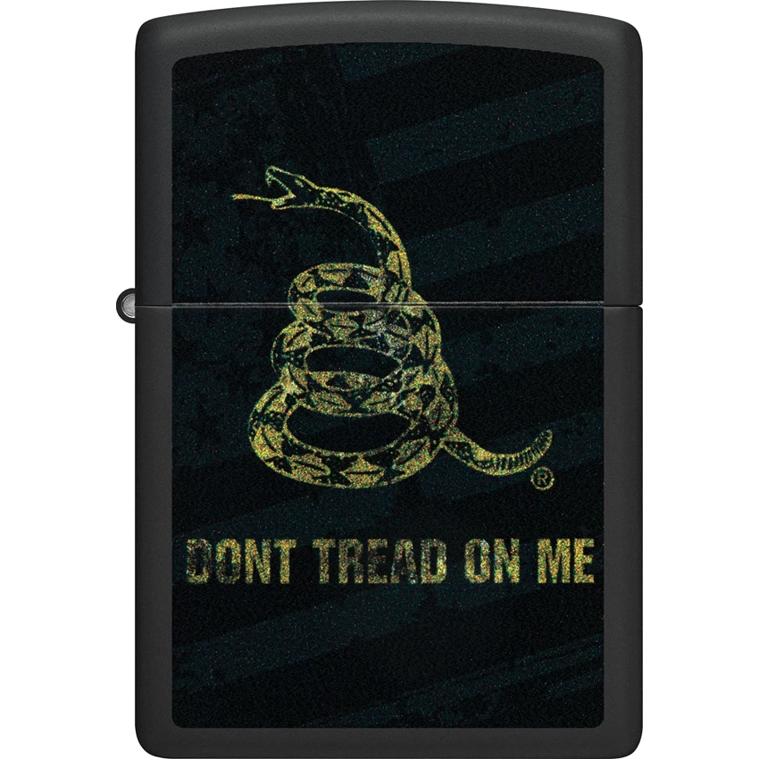 Zippo Dont Tread On Me Design 3 Zippo Dont Tread On Me Design