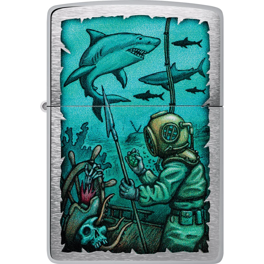 Zippo Underwater Design Lighter 3 Zippo Underwater Design Lighter
