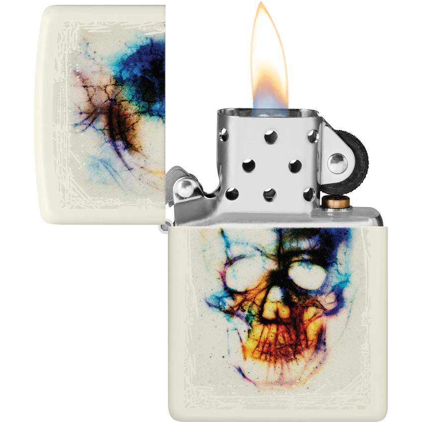 Zippo Skull Print Design Lighter 4 Zippo Skull Print Design Lighter - Image 2